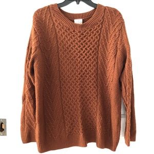 Burnt Orange Sweater